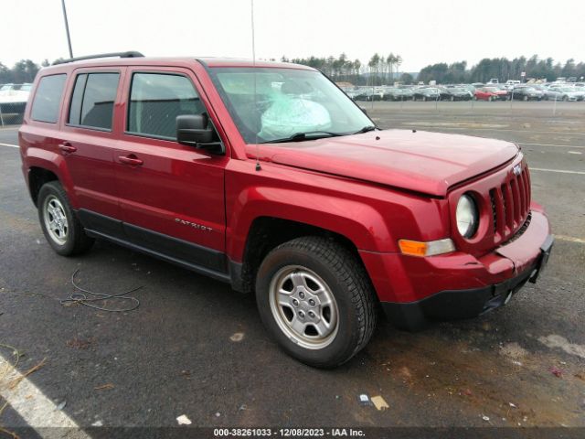 JEEP PATRIOT 2017 1c4njpba4hd116680