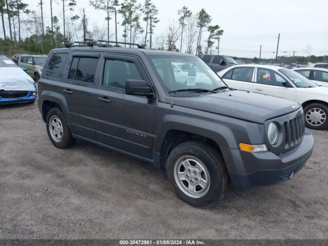 JEEP PATRIOT 2017 1c4njpba4hd140462