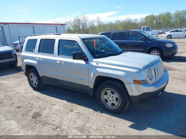 JEEP PATRIOT 2012 1c4njpba5cd518880