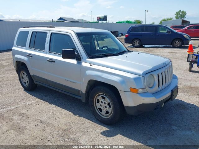 JEEP PATRIOT 2012 1c4njpba5cd589898