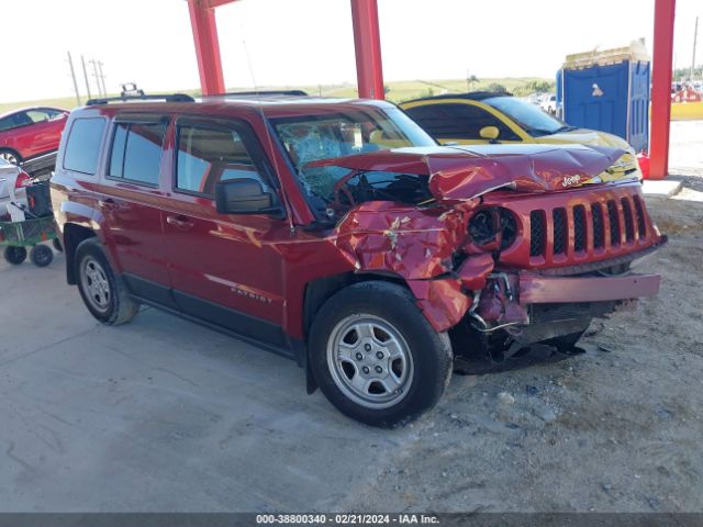 JEEP PATRIOT 2012 1c4njpba5cd612144