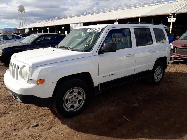 JEEP PATRIOT SP 2013 1c4njpba5dd272270