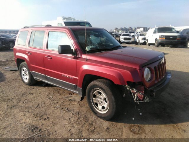 JEEP PATRIOT 2016 1c4njpba5gd811555