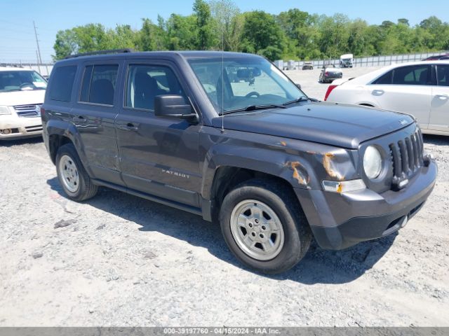 JEEP PATRIOT 2016 1c4njpba5gd812141