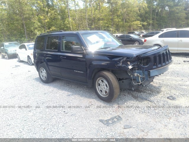 JEEP PATRIOT 2017 1c4njpba5hd149686