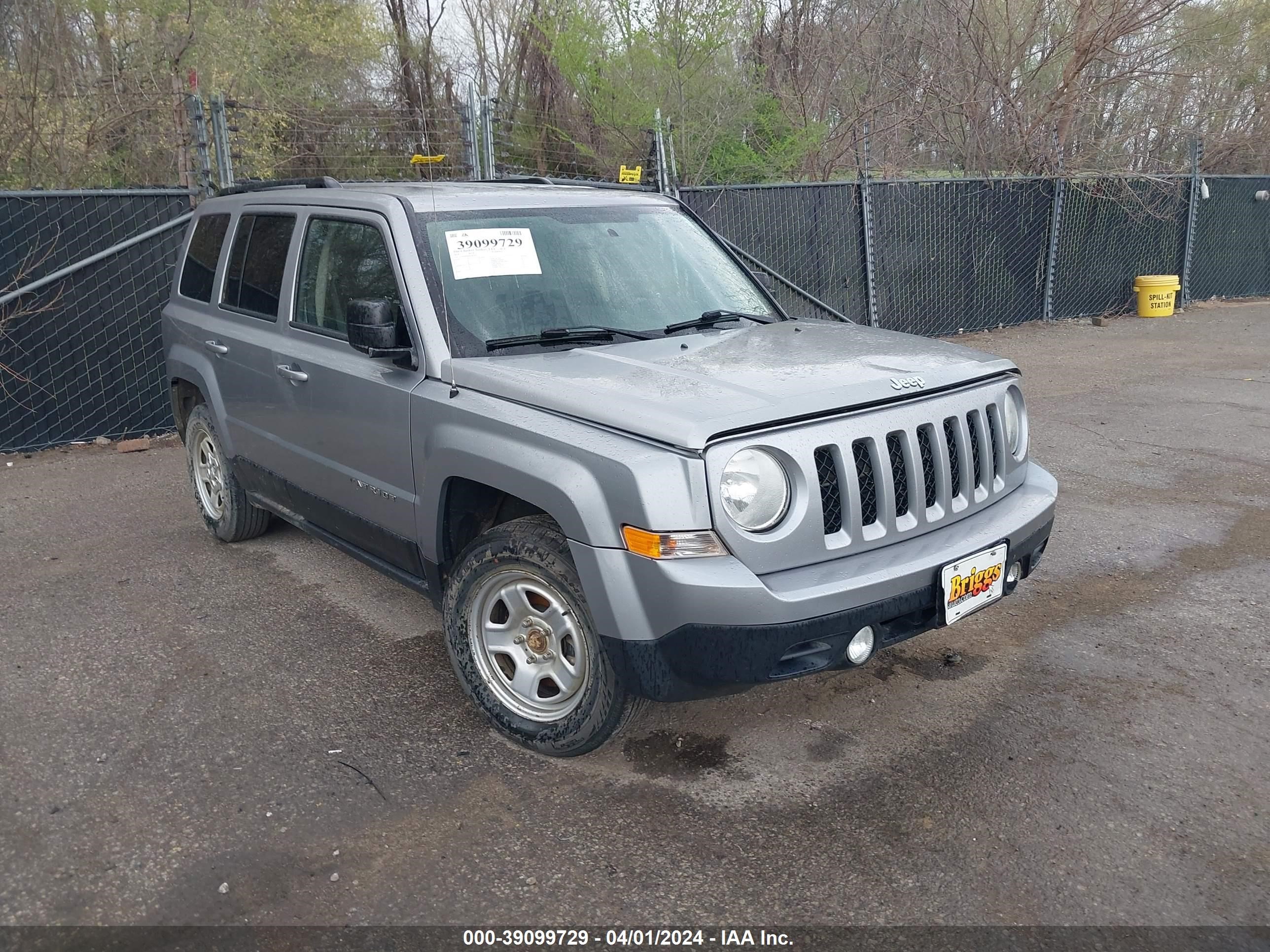 JEEP LIBERTY (PATRIOT) 2014 1c4njpba6ed870353