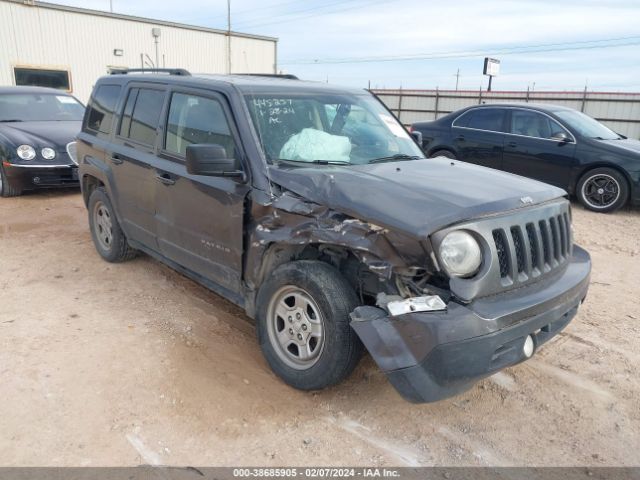 JEEP PATRIOT 2016 1c4njpba6gd513399