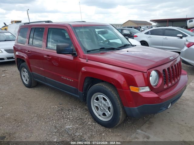 JEEP PATRIOT 2016 1c4njpba6gd815386