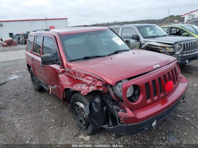 JEEP PATRIOT 2017 1c4njpba6hd140642