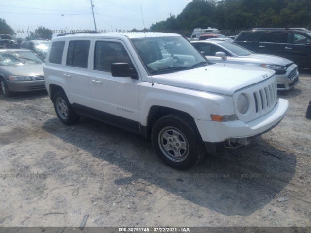 JEEP PATRIOT 2013 1c4njpba7dd264803