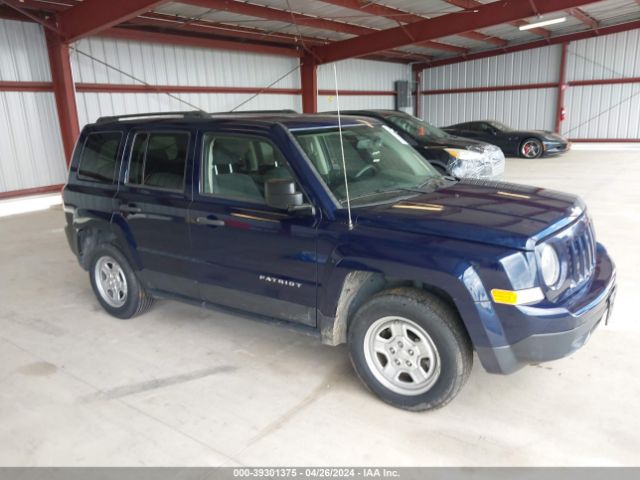 JEEP PATRIOT 2016 1c4njpba7gd787338