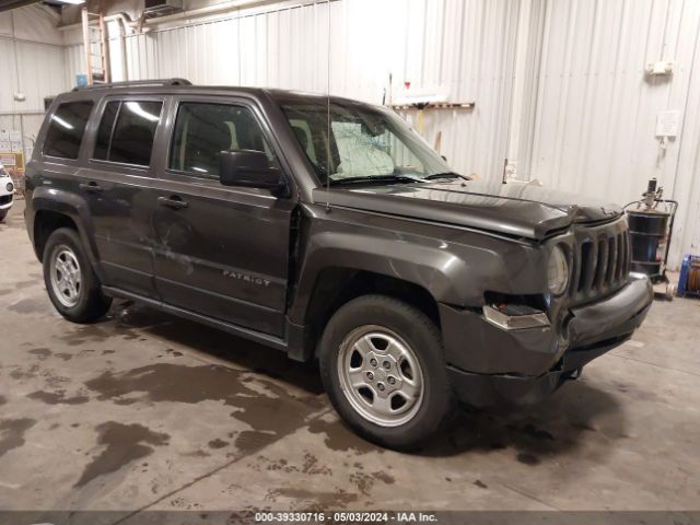 JEEP PATRIOT 2017 1c4njpba7hd116527