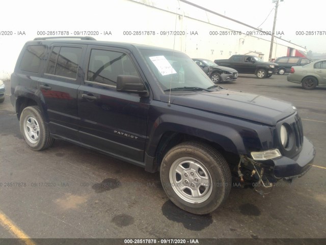 JEEP PATRIOT 2013 1c4njpba8dd108981