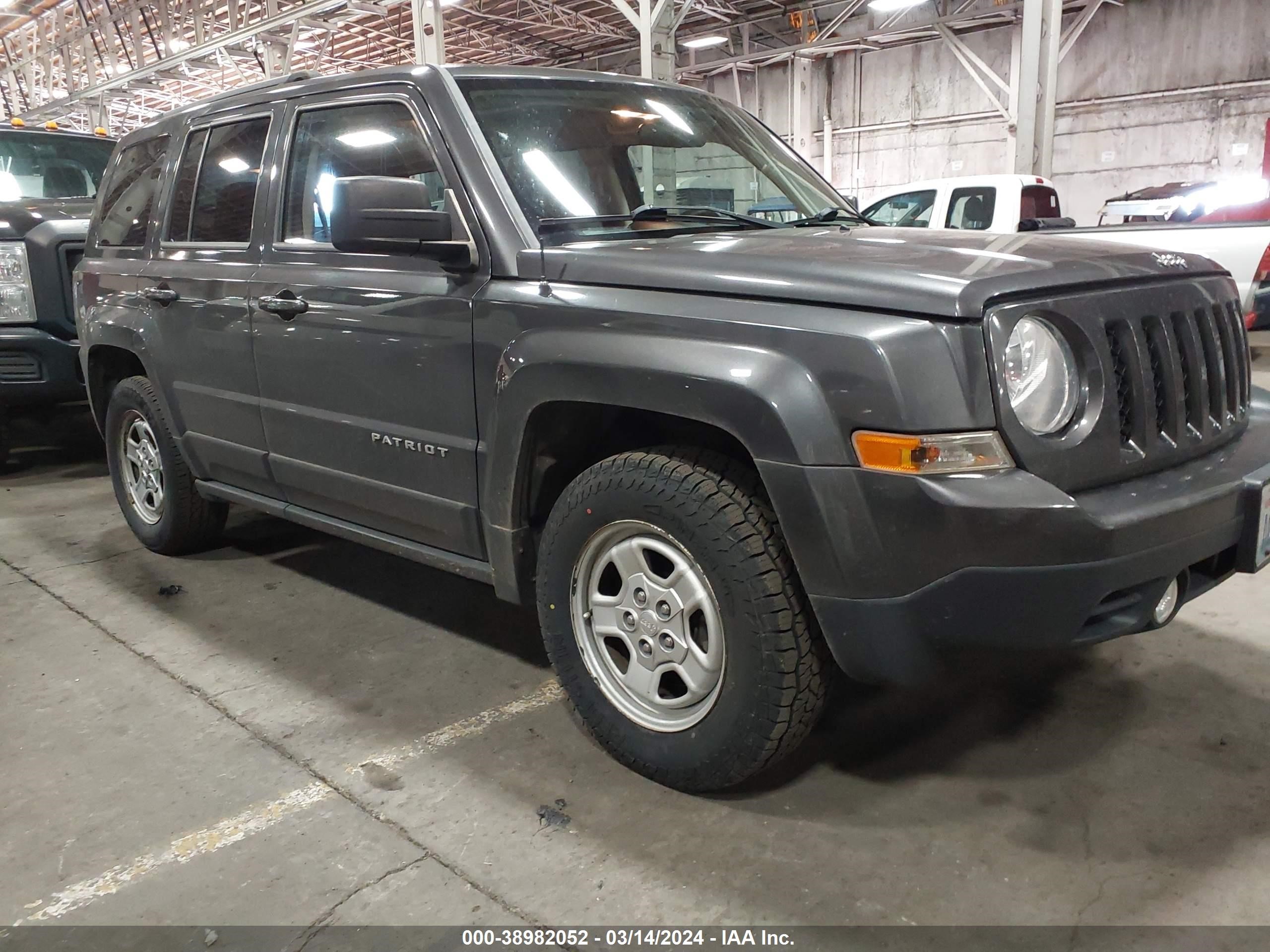 JEEP LIBERTY (PATRIOT) 2014 1c4njpba8ed844031