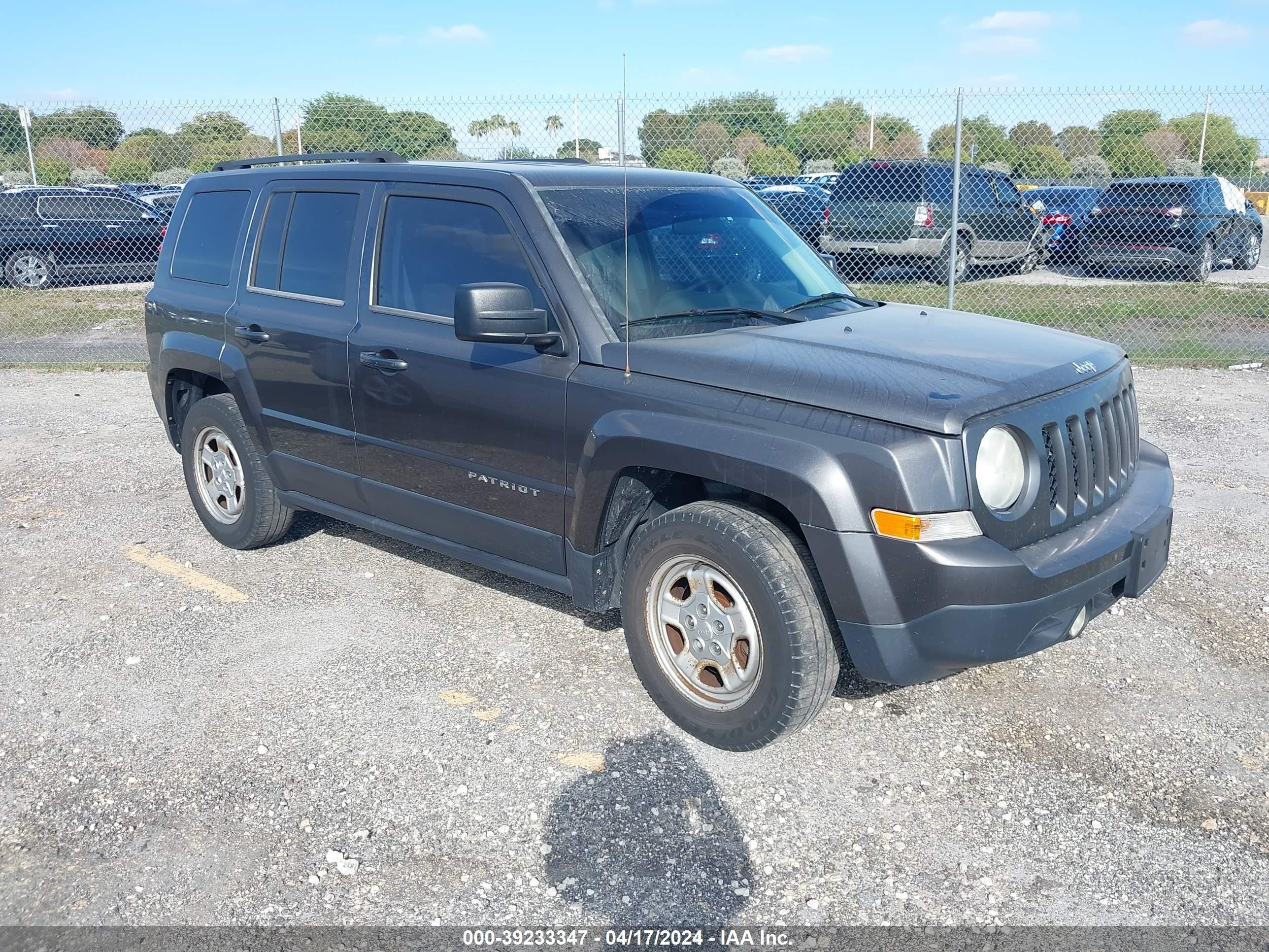 JEEP LIBERTY (PATRIOT) 2014 1c4njpba8ed864330