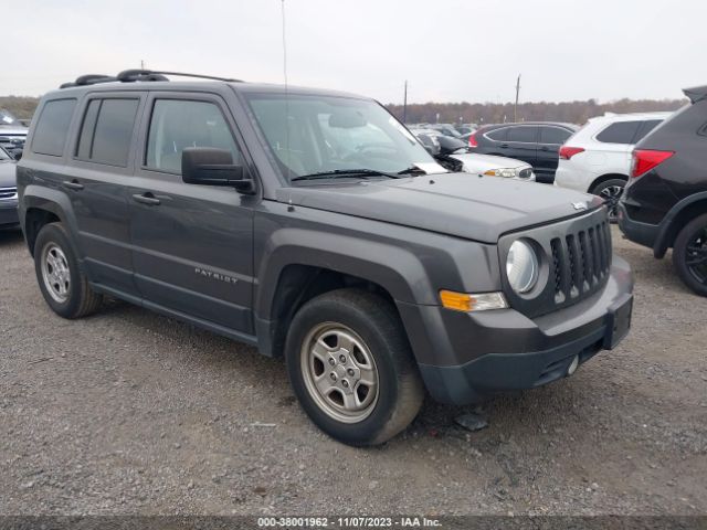 JEEP PATRIOT 2016 1c4njpba8gd512562