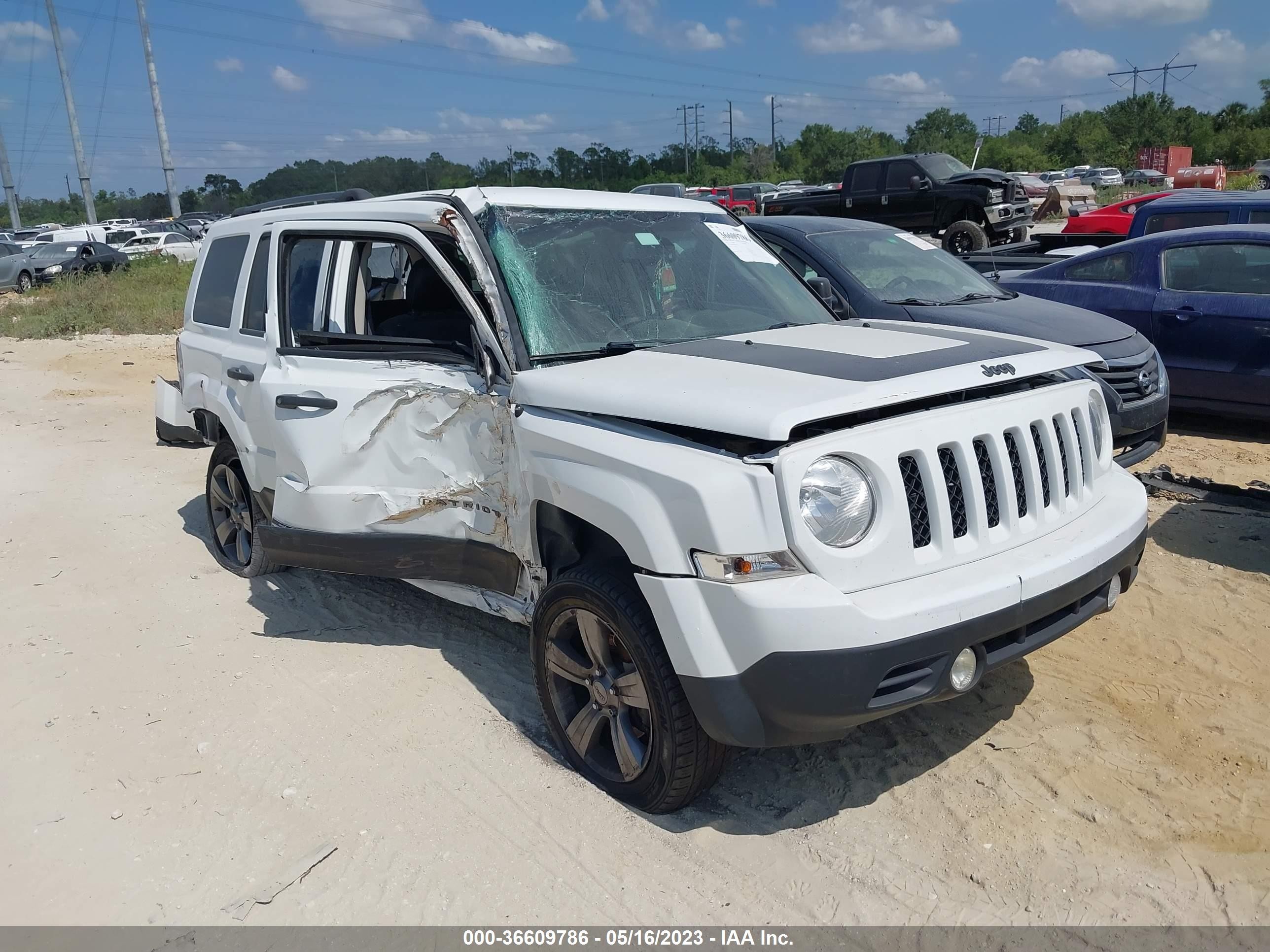 JEEP PATRIOT 2016 1c4njpba8gd777272