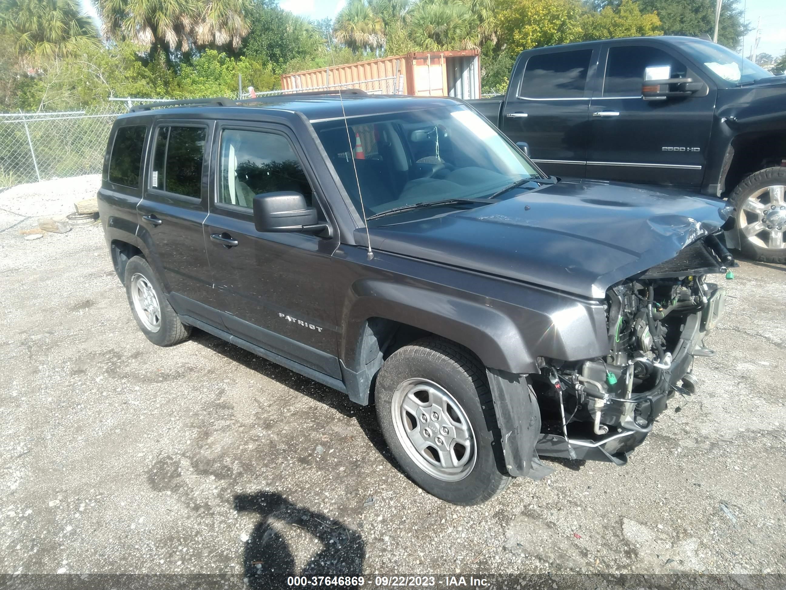 JEEP LIBERTY (PATRIOT) 2016 1c4njpba8gd811839