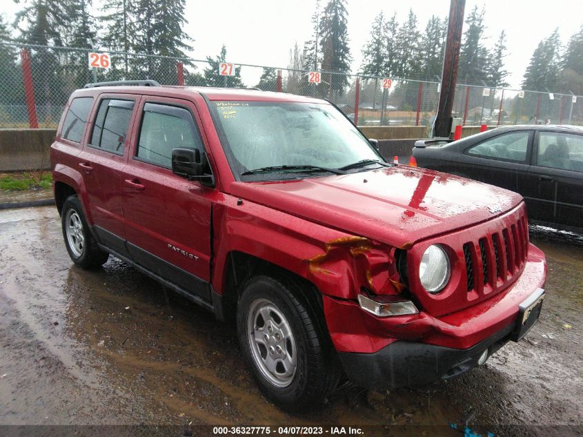 JEEP LIBERTY (PATRIOT) 2013 1c4njpba9dd187013