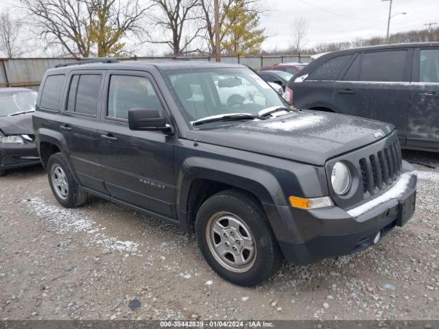 JEEP PATRIOT 2016 1c4njpba9gd567635