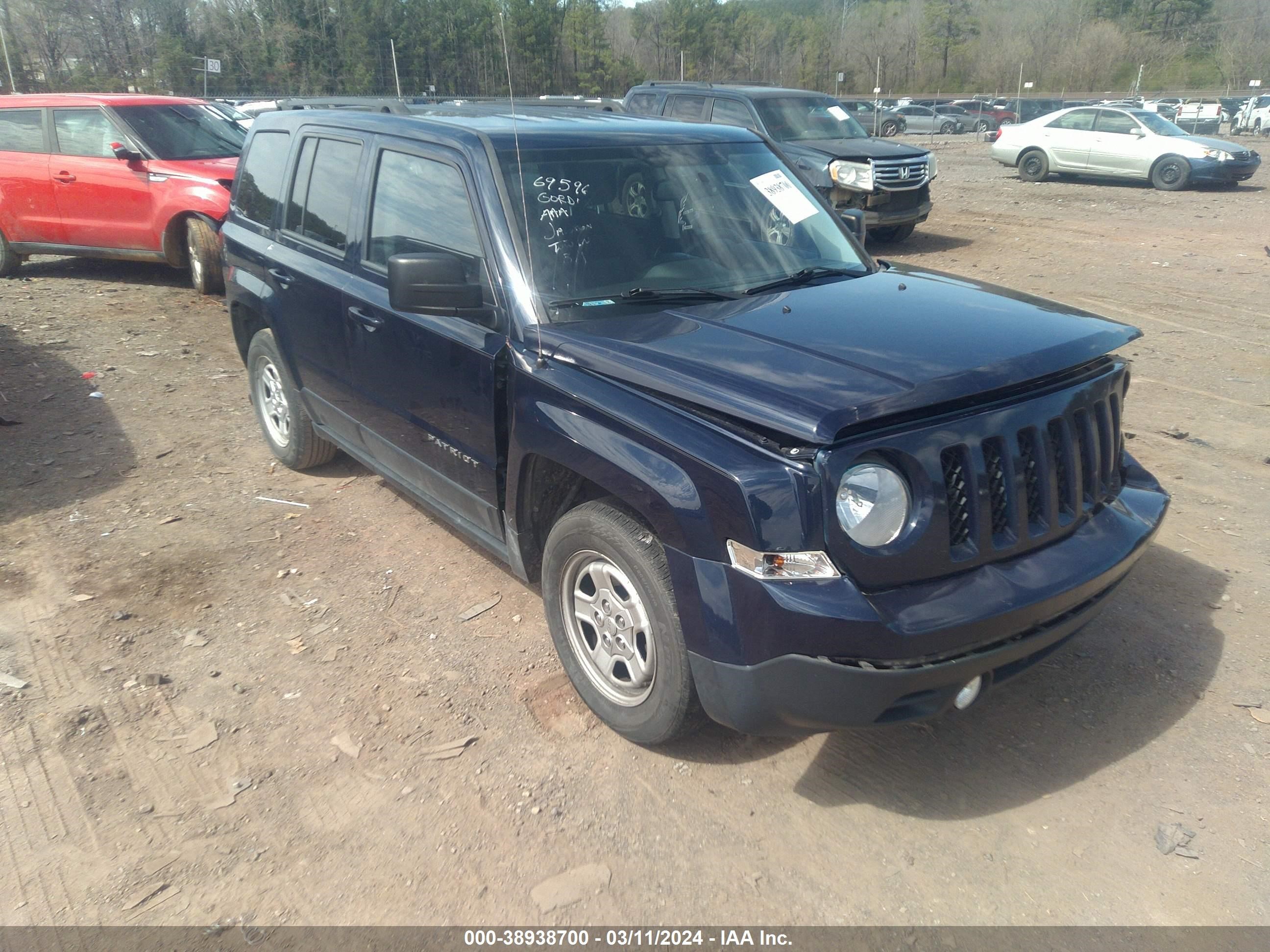 JEEP LIBERTY (PATRIOT) 2016 1c4njpba9gd678198