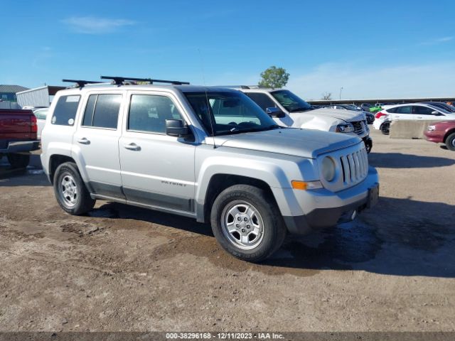 JEEP PATRIOT 2012 1c4njpbaxcd616688