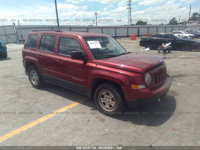 JEEP PATRIOT 2013 1c4njpbaxdd265072