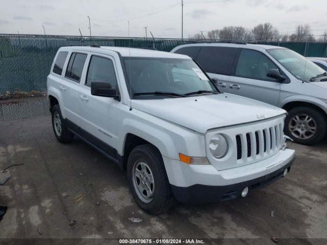 JEEP PATRIOT 2013 1c4njpbaxdd272412