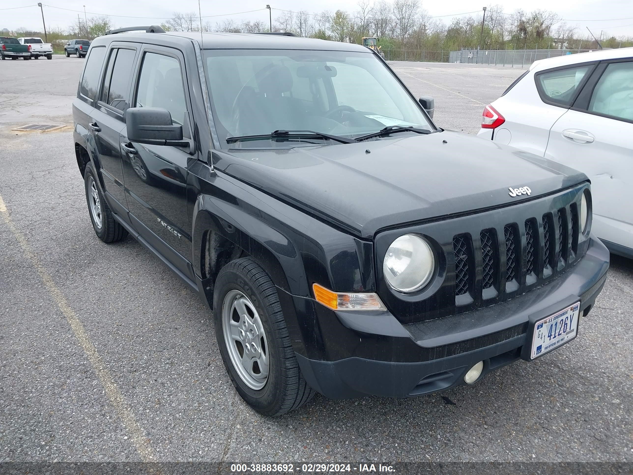 JEEP LIBERTY (PATRIOT) 2014 1c4njpbaxed925533