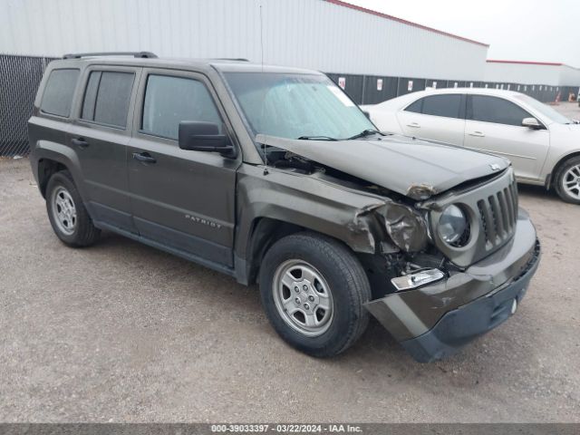 JEEP PATRIOT 2016 1c4njpbaxgd519285