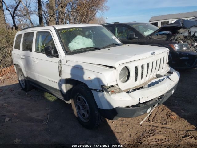 JEEP PATRIOT 2016 1c4njpbaxgd550519