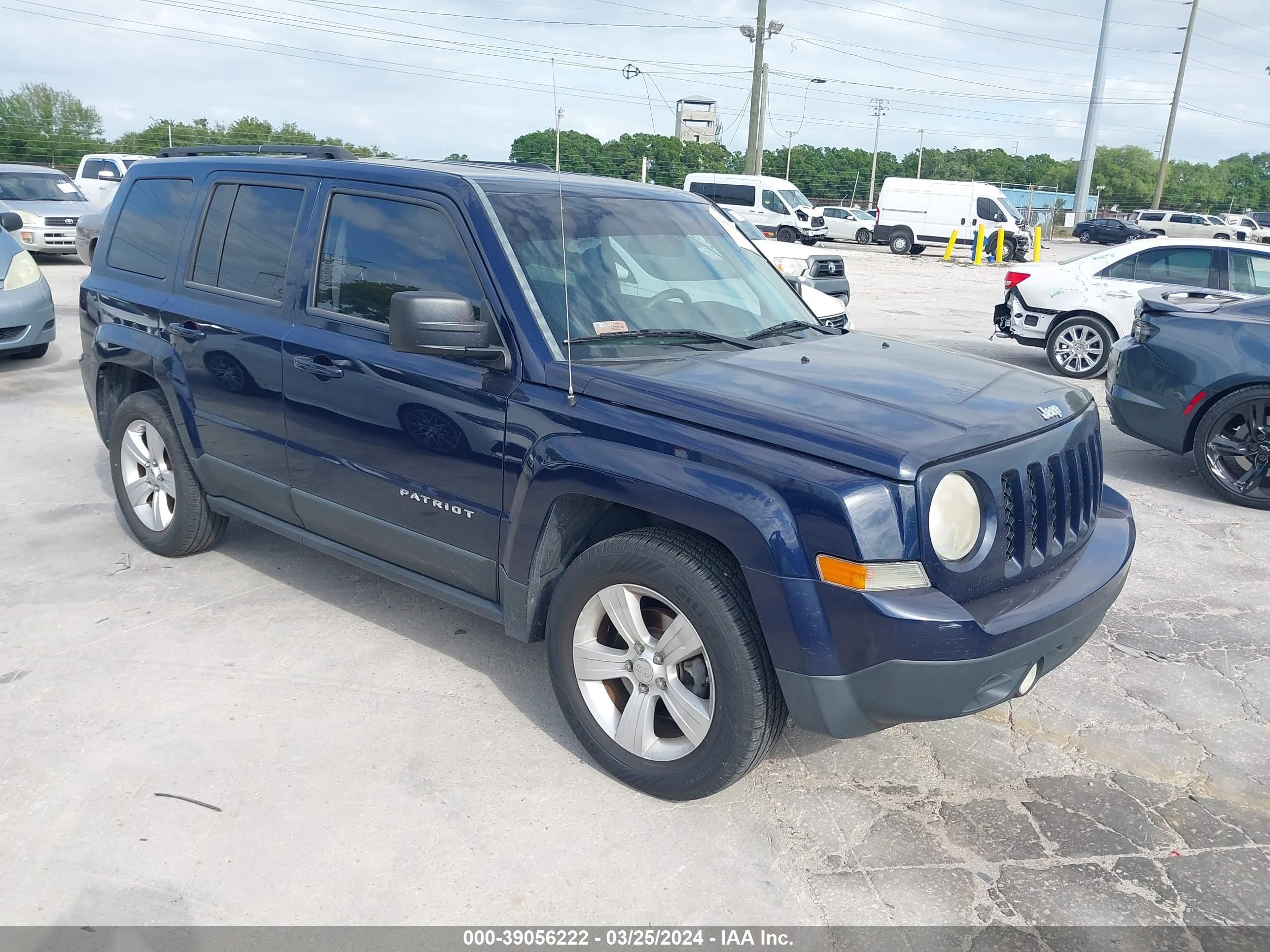 JEEP LIBERTY (PATRIOT) 2012 1c4njpbb0cd651717