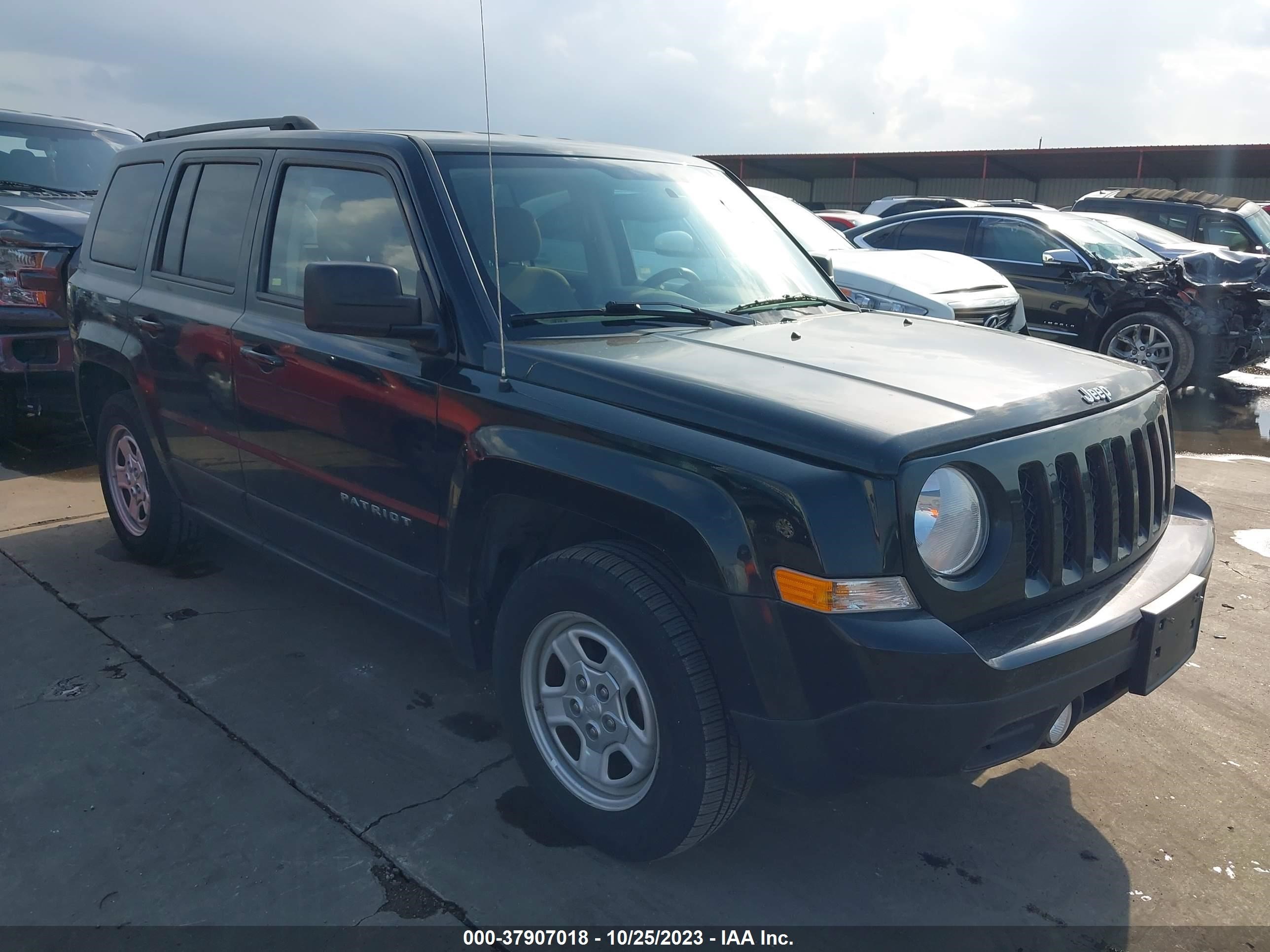 JEEP LIBERTY (PATRIOT) 2013 1c4njpbb0dd165927