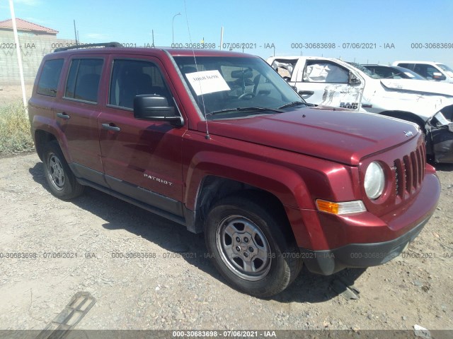 JEEP PATRIOT 2014 1c4njpbb0ed912895