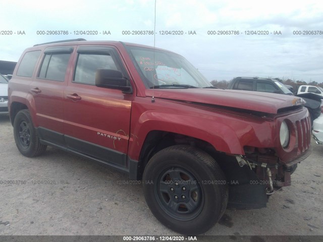 JEEP PATRIOT 2015 1c4njpbb0fd116102