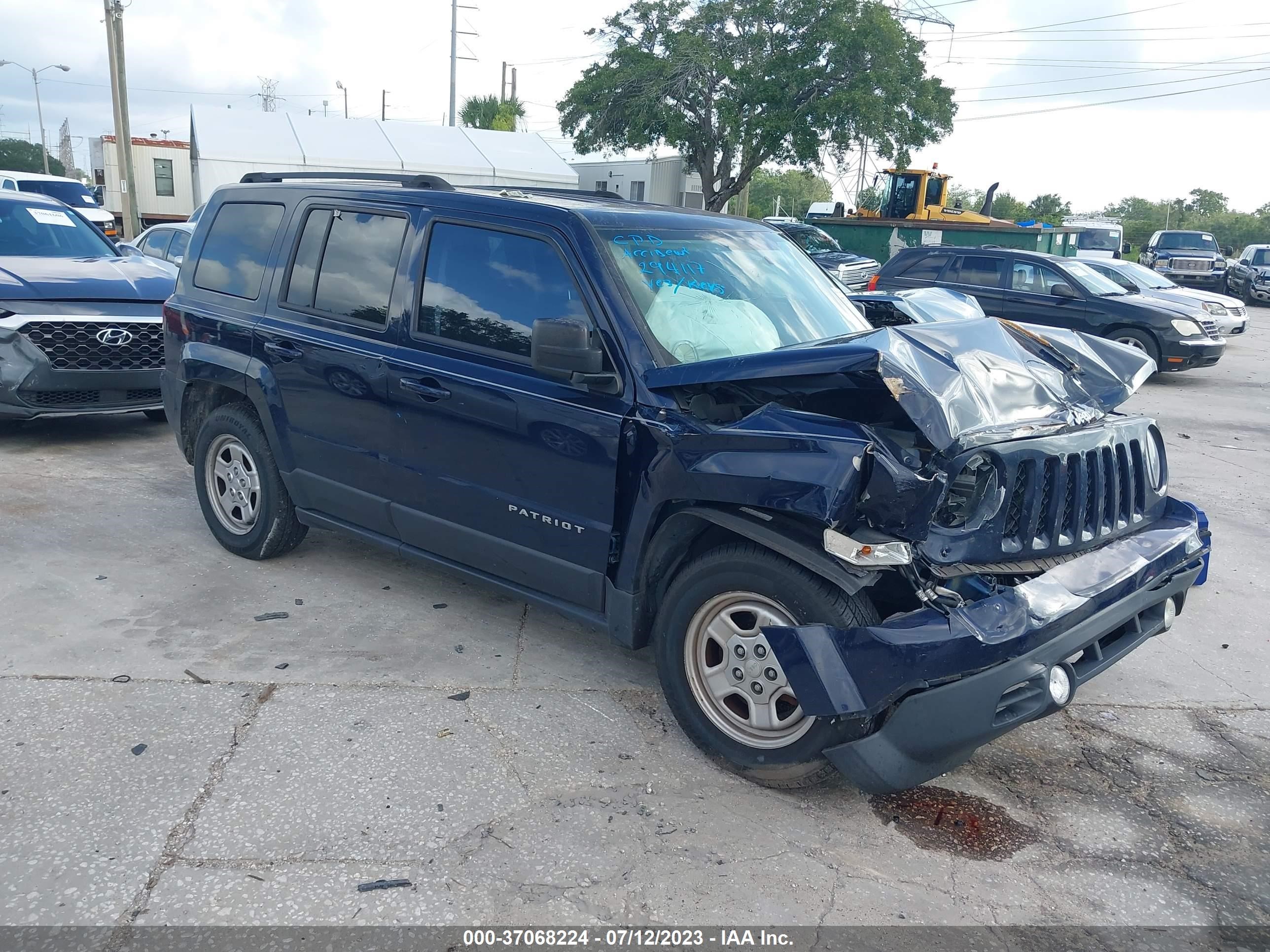 JEEP LIBERTY (PATRIOT) 2015 1c4njpbb0fd358890