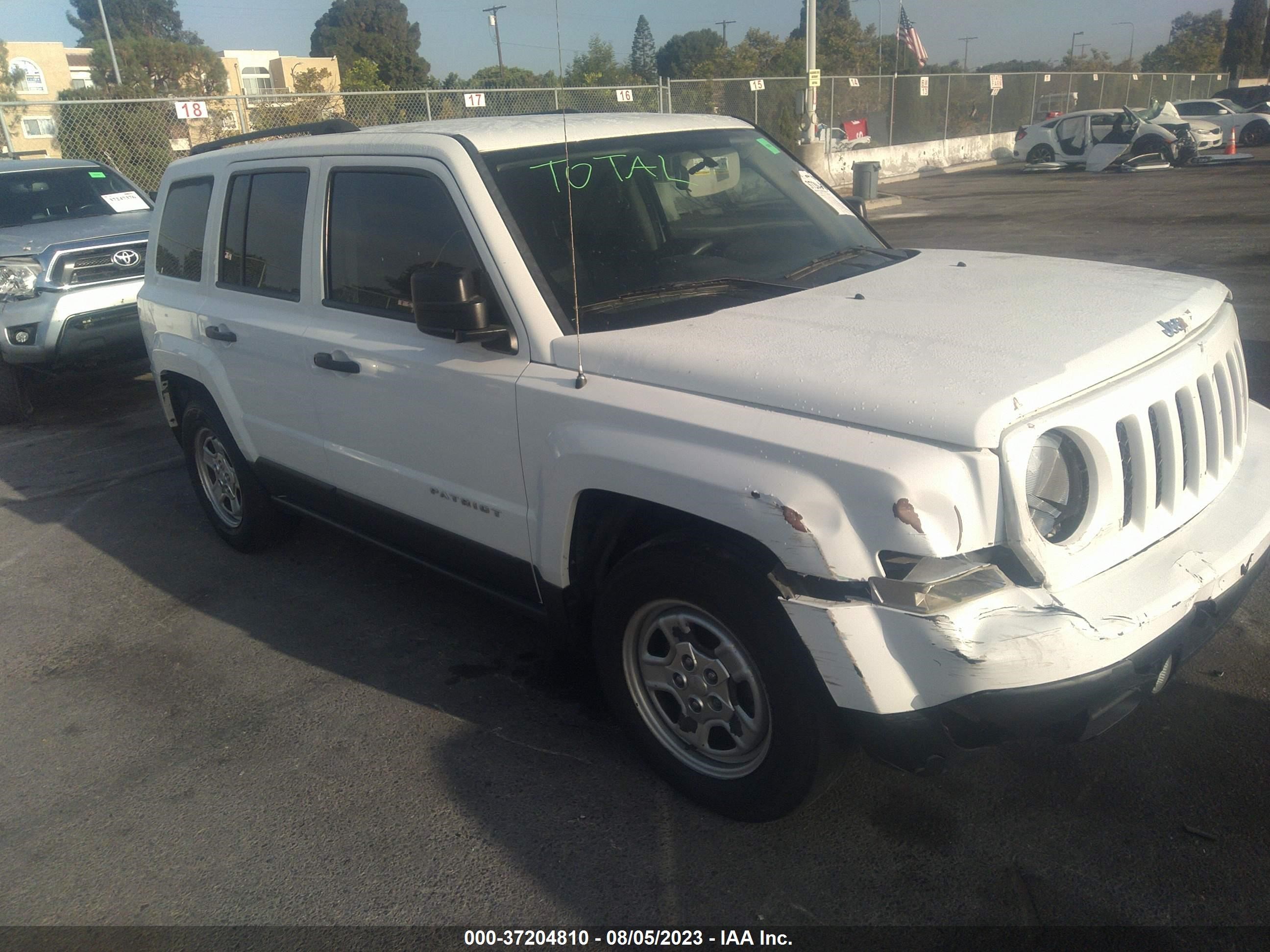 JEEP LIBERTY (PATRIOT) 2015 1c4njpbb3fd178545