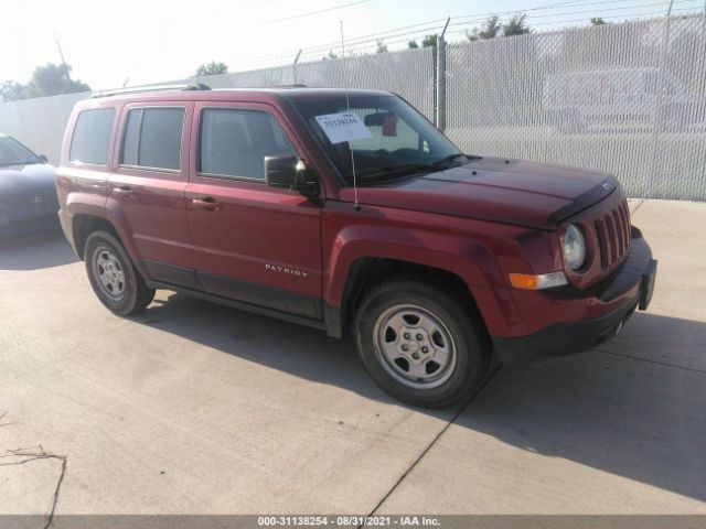 JEEP PATRIOT 2016 1c4njpbb3gd548488