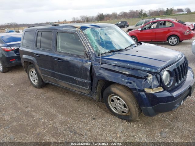 JEEP PATRIOT 2016 1c4njpbb3gd801678