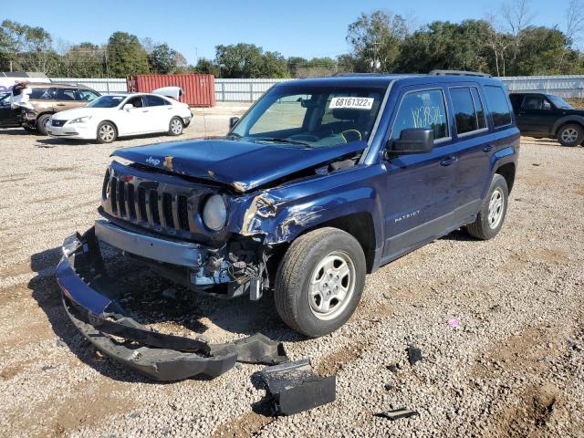 JEEP PATRIOT SP 2014 1c4njpbb4ed726342