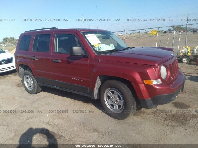 JEEP PATRIOT 2014 1c4njpbb4ed888116