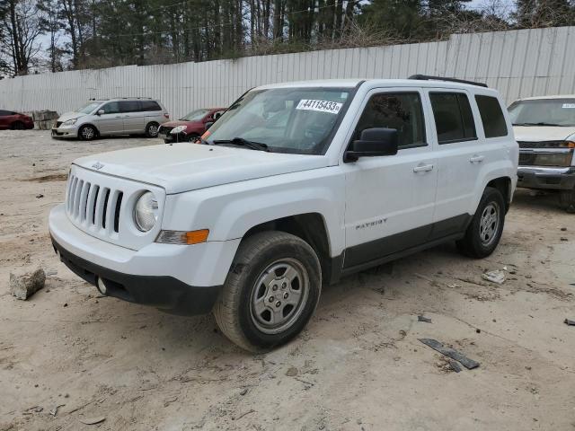 JEEP PATRIOT SP 2016 1c4njpbb4gd656604