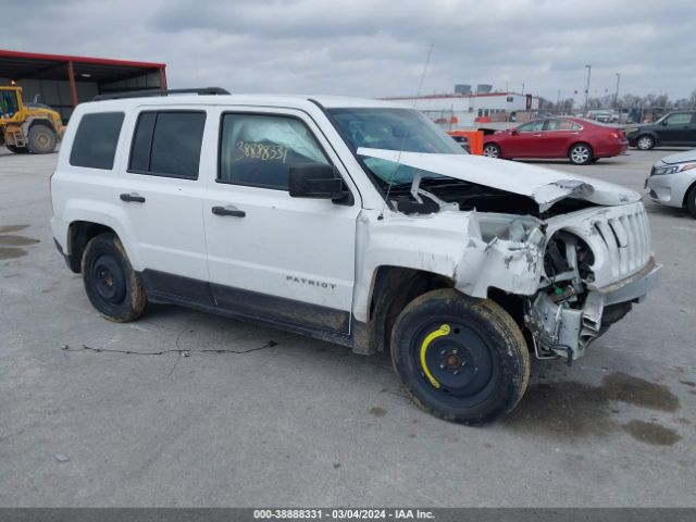 JEEP PATRIOT 2016 1c4njpbb4gd667117