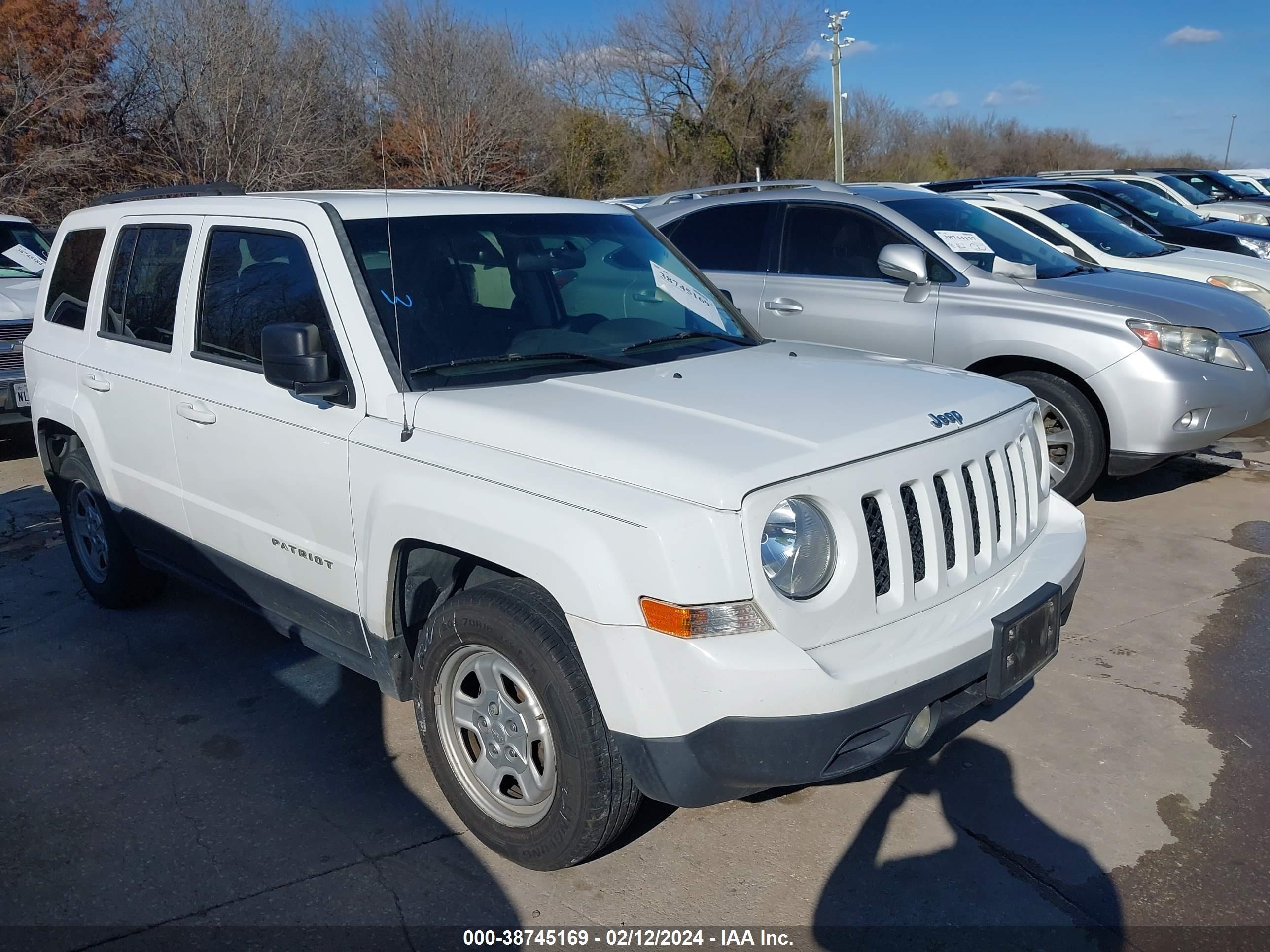 JEEP LIBERTY (PATRIOT) 2015 1c4njpbb5fd118427