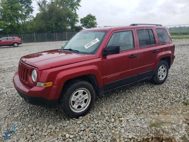 JEEP LIBERTY (PATRIOT) 2014 1c4njpbb6ed632480