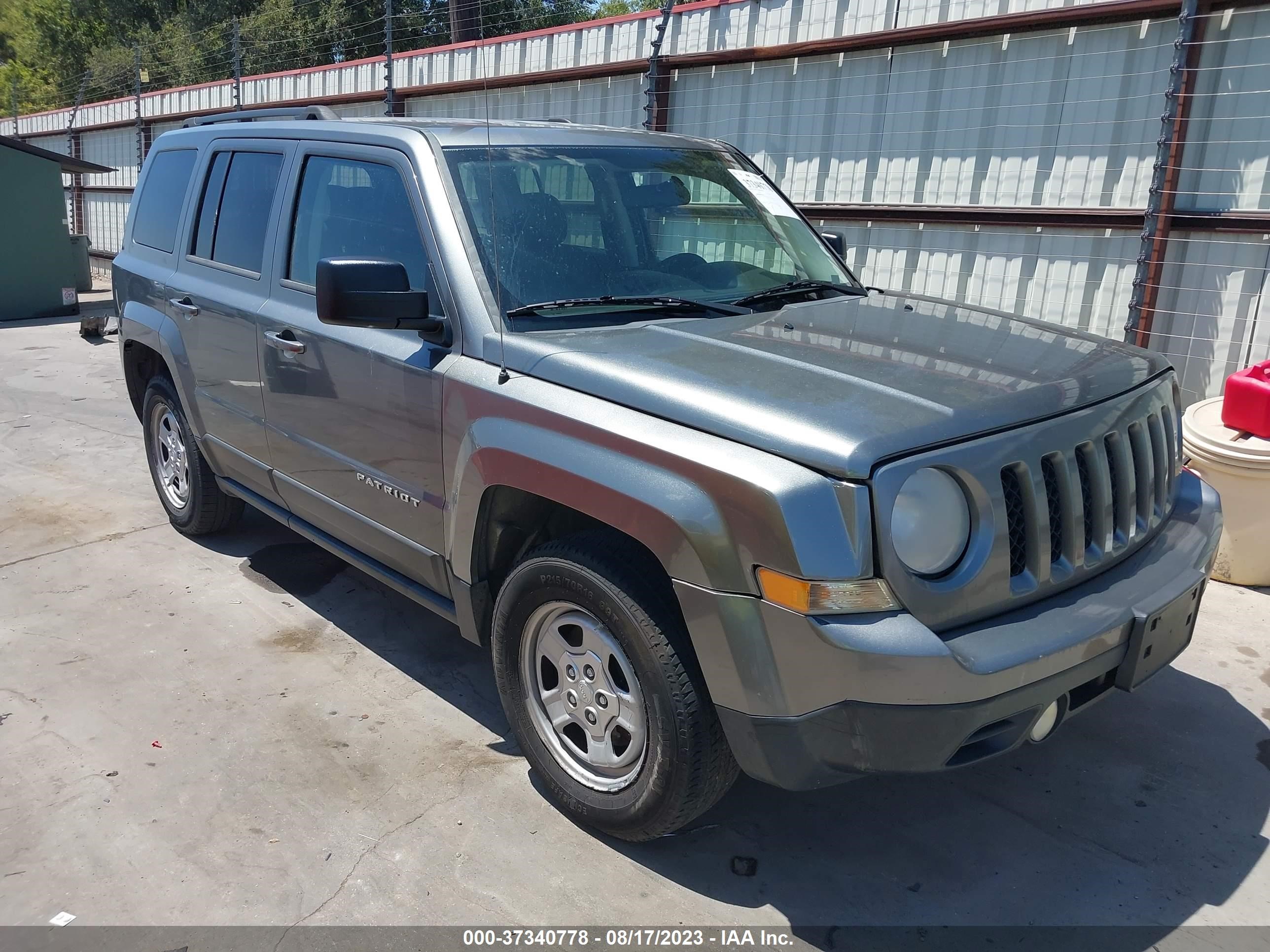 JEEP LIBERTY (PATRIOT) 2012 1c4njpbb7cd539187