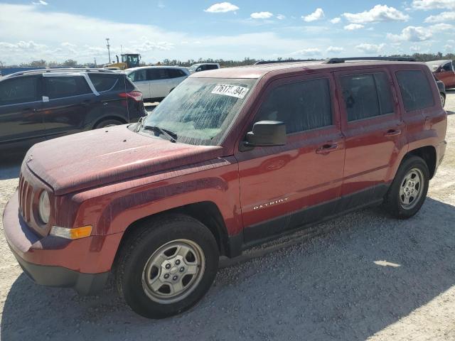 JEEP PATRIOT SP 2016 1c4njpbb7gd502601