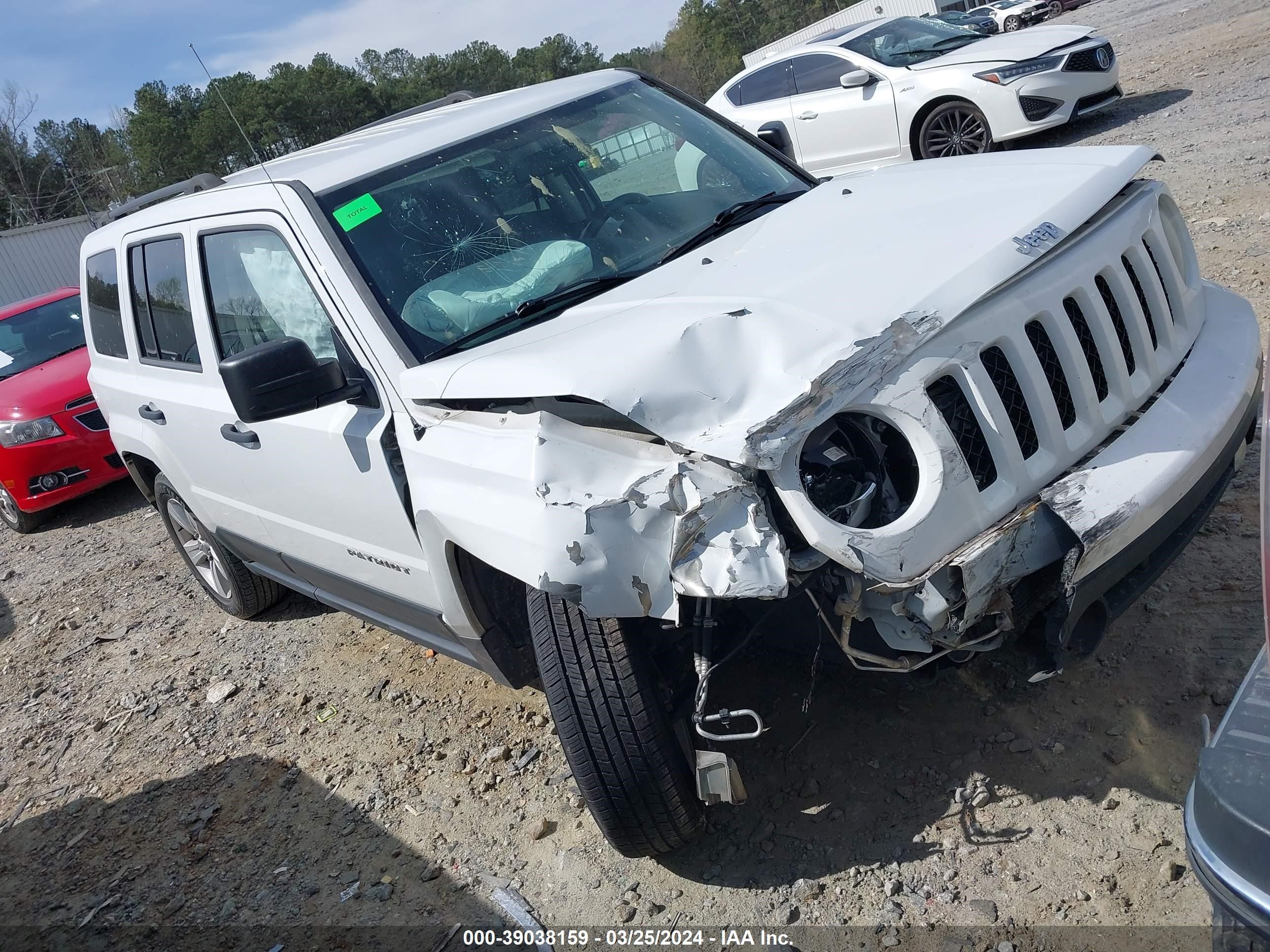 JEEP LIBERTY (PATRIOT) 2014 1c4njpbb8ed850629