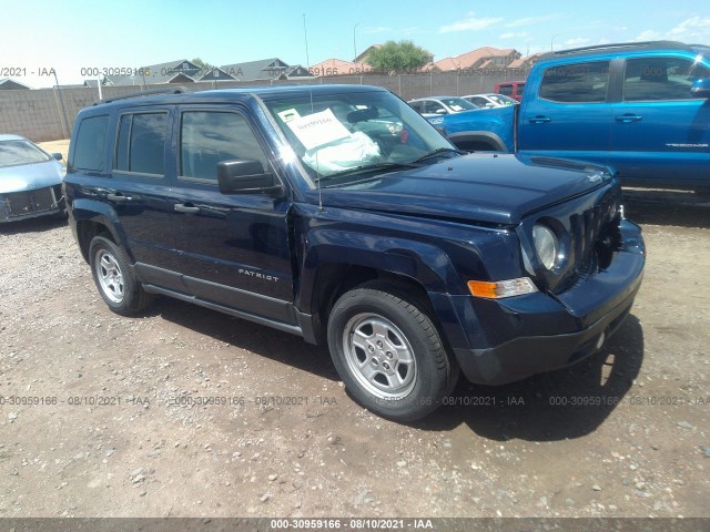 JEEP PATRIOT 2014 1c4njpbb8ed854051