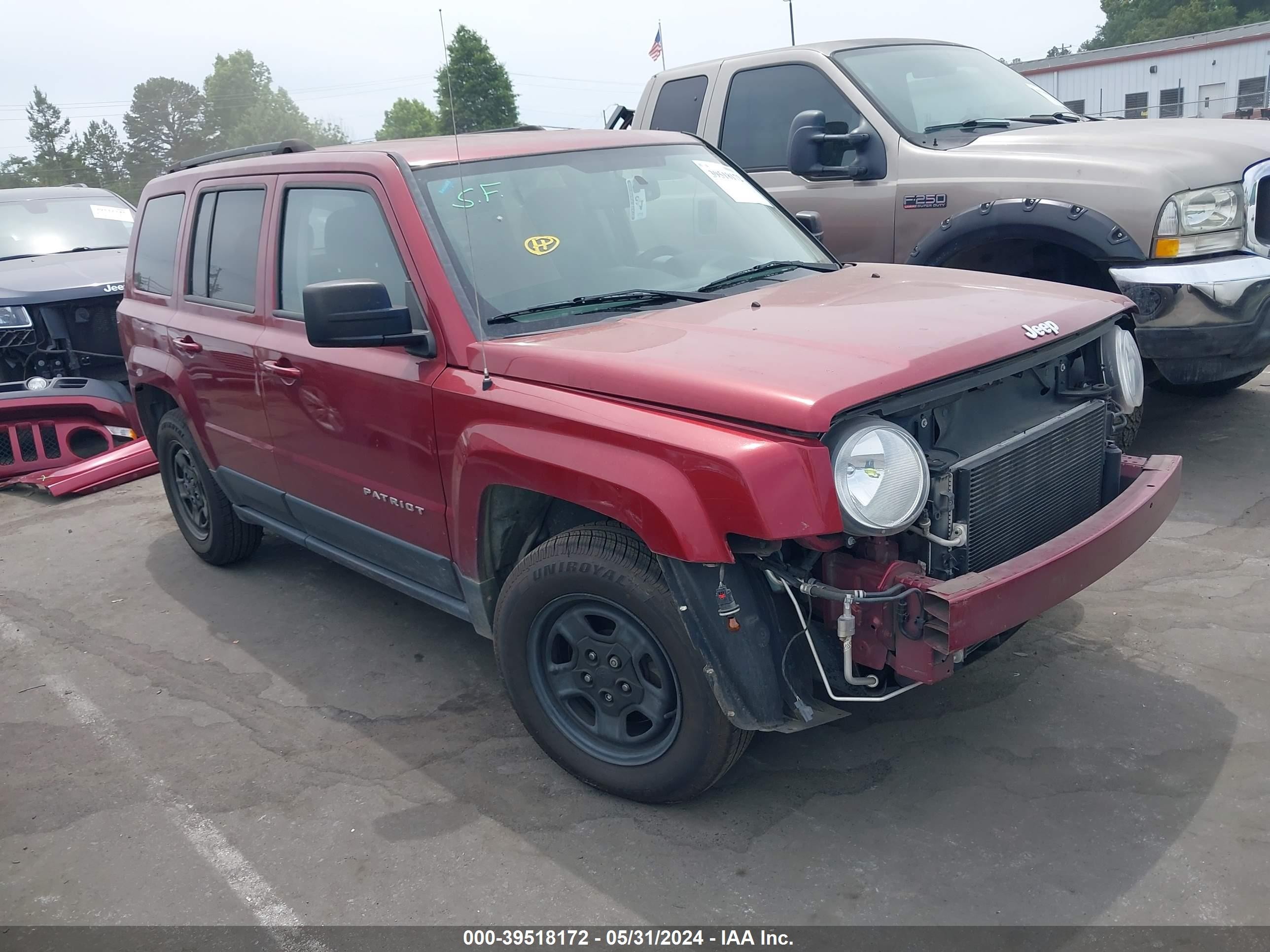 JEEP LIBERTY (PATRIOT) 2016 1c4njpbb8gd642608